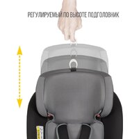 Детское автокресло Zlatek Cruiser Isofix Lux KRES3951 (серый/черный) - Превью изображения №13 — Интернет-магазин Time-Shop
