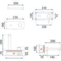 Смеситель Rea Oval B5125 (светлое золото) - Превью изображения №7 — Интернет-магазин Time-Shop