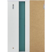  Doratiz Шкаф с зеркалом Афина 60 (белый) - Превью изображения №3 — Интернет-магазин Time-Shop