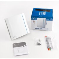 Осевой вентилятор Soler&Palau Silent-100 CZ Matt White Design - 4C 5210007800 - Превью изображения №5 — Интернет-магазин Time-Shop