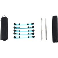 Раскладушка Sundays TBD0557052201A (черный) - Превью изображения №3 — Интернет-магазин Time-Shop