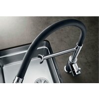 Смеситель Blanco Catris-S Flexo (черный/хром) - Превью изображения №3 — Интернет-магазин Time-Shop