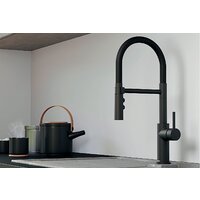 Смеситель Blanco Catris-S Flexo (черный/хром) - Превью изображения №2 — Интернет-магазин Time-Shop
