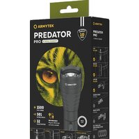 Фонарь Armytek Predator Pro Magnet USB (белый) - Превью изображения №3 — Интернет-магазин Time-Shop