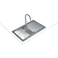 Кухонная мойка TEKA Diamond RS15 1B 1D 86 Auto (серый камень) - Превью изображения №5 — Интернет-магазин Time-Shop