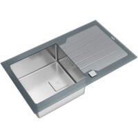 Кухонная мойка TEKA Diamond RS15 1B 1D 86 Auto (серый камень) - Превью изображения №2 — Интернет-магазин Time-Shop