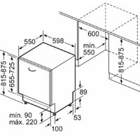 Встраиваемая посудомоечная машина Bosch Serie 2 SMV2ITX09E - Превью изображения №10 — Интернет-магазин Time-Shop