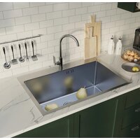 Кухонная мойка Mixline Pro 552936 (сатин, с сифоном) - Превью изображения №6 — Интернет-магазин Time-Shop