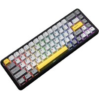 Клавиатура Ajazz AK680 Max (8+1K) (черный/серый/желтый) - Превью изображения №3 — Интернет-магазин Time-Shop