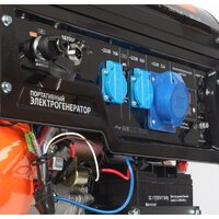 Бензиновый генератор Patriot GP 6510AE - Превью изображения №3 — Интернет-магазин Time-Shop