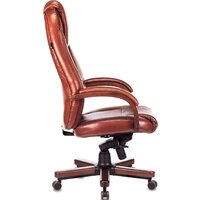 Офисное кресло Бюрократ T-9923WALNUT (светло-коричневый) - Превью изображения №3 — Интернет-магазин Time-Shop