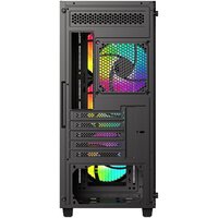 Корпус ID-Cooling Ware 300 ARGB (черный) - Превью изображения №7 — Интернет-магазин Time-Shop