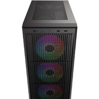 Корпус ID-Cooling Ware 300 ARGB (черный) - Превью изображения №6 — Интернет-магазин Time-Shop