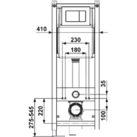 Инсталляция для унитаза Berges Wasserhaus Atom 040333 (белый) - Превью изображения №2 — Интернет-магазин Time-Shop