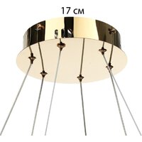 Подвесная люстра BayerLux Джеми 10386077 (золото) - Превью изображения №13 — Интернет-магазин Time-Shop