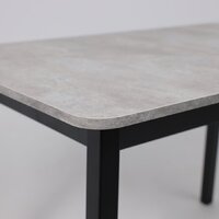 Кухонный стол Мамадома Tirk radial-110 раздвижной 110-142х70 (серый сланец/черный) - Превью изображения №17 — Интернет-магазин Time-Shop