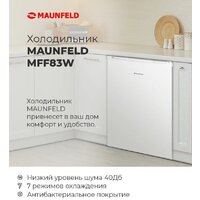 Однокамерный холодильник MAUNFELD MFF83GD - Превью изображения №15 — Интернет-магазин Time-Shop