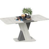 Кухонный стол Трия Люксембург тип 3 (дуб крафт белый/серый) - Превью изображения №4 — Интернет-магазин Time-Shop