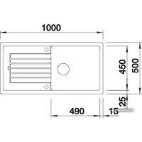 Кухонная мойка Blanco Zia XL 6 S (антрацит) [517568] - Превью изображения №2 — Интернет-магазин Time-Shop