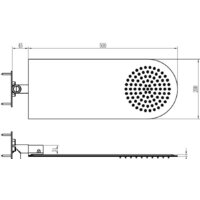 Верхний душ RGW SP-61 - Превью изображения №3 — Интернет-магазин Time-Shop