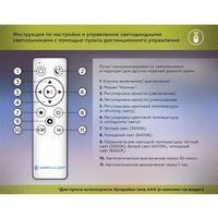 Припотолочная люстра Ambrella light Orbital FZ1403 BK (черный) - Превью изображения №9 — Интернет-магазин Time-Shop