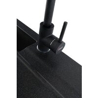 Кухонная мойка Kernau KGS A 50 1B1D Black Metallic - Превью изображения №4 — Интернет-магазин Time-Shop