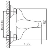 Смеситель Haiba HB6001 - Превью изображения №3 — Интернет-магазин Time-Shop