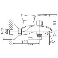 Смеситель Haiba HB6001 - Превью изображения №2 — Интернет-магазин Time-Shop
