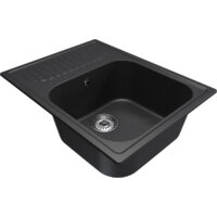 Кухонная мойка Mixline ML-GM18 551978 (ультра-черный) - Превью изображения №2 — Интернет-магазин Time-Shop