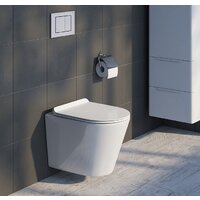 Унитаз подвесной IDDIS Calipso CALRDSEi25 - Превью изображения №6 — Интернет-магазин Time-Shop