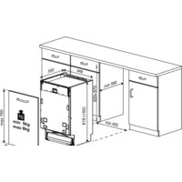 Встраиваемая посудомоечная машина BEKO DIS46120 - Превью изображения №6 — Интернет-магазин Time-Shop