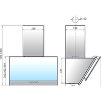 Кухонная вытяжка Elikor Рубин S4 50П-700-Э4Д (антрацит) - Превью изображения №2 — Интернет-магазин Time-Shop