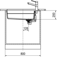 Кухонная мойка Franke Kanon KNG 110-62 125.0528.618 (кофе) - Превью изображения №3 — Интернет-магазин Time-Shop