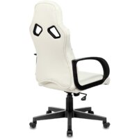 Игровое (геймерское) кресло Zombie Runner (белый/голубой) - Превью изображения №4 — Интернет-магазин Time-Shop