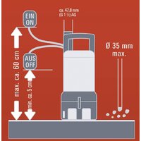 Дренажный насос Einhell GE-DP 7935 N ECO - Превью изображения №8 — Интернет-магазин Time-Shop