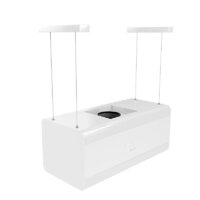 Кухонная вытяжка Globalo Tudara 80.4 (белый) - Превью изображения №2 — Интернет-магазин Time-Shop