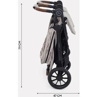 Коляска прогулочная «книга» Rant Twinny RA151 2025 (milk coffee) - Превью изображения №10 — Интернет-магазин Time-Shop