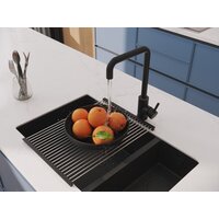 Смеситель Cersanit Como однорычажный с п-образным изливом 68246 (черный) - Превью изображения №12 — Интернет-магазин Time-Shop