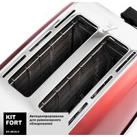 Тостер Kitfort KT-2036-1 (красный) - Превью изображения №4 — Интернет-магазин Time-Shop