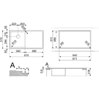 Кухонная мойка Smeg LFT861D - Превью изображения №3 — Интернет-магазин Time-Shop