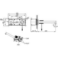 Смеситель Vincea Desire VBFW-1D1MB - Превью изображения №12 — Интернет-магазин Time-Shop