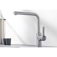 Смеситель Blanco Lanora-F (нержавеющая сталь) - Превью изображения №2 — Интернет-магазин Time-Shop