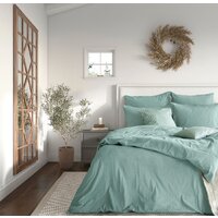 Пододеяльник Нордтекс Verossa 200x220 776133 (Melange Emerald) - Превью изображения №6 — Интернет-магазин Time-Shop