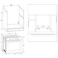Электрический духовой шкаф Korting OKB 370 CMX - Превью изображения №2 — Интернет-магазин Time-Shop