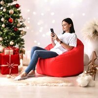 Кресло-мешок Mio Tesoro Poparada XXXL PO-65x85-K (красный) - Превью изображения №7 — Интернет-магазин Time-Shop
