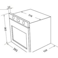 Электрический духовой шкаф HOMSair OEM657BK - Превью изображения №15 — Интернет-магазин Time-Shop