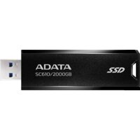 Внешний накопитель ADATA SC610 2TB SC610-2000G-CBK/RD - Превью изображения №2 — Интернет-магазин Time-Shop