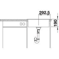 Кухонная мойка Blanco Legra 6 (антрацит) - Превью изображения №4 — Интернет-магазин Time-Shop