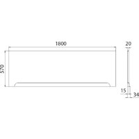 Ванна Triton Ника 180x80 - Превью изображения №3 — Интернет-магазин Time-Shop