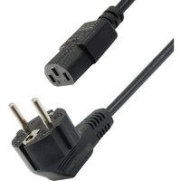 5bites PC210-50A IEC320-C13 - Schuko CEE 7/7 (5 м, черный)